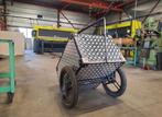 RVS en aluminium kar met kogel, Fietsen en Brommers, Ophalen of Verzenden, Overige typen, Overige merken