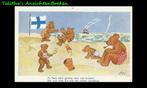 Lien Smit (Neil Tims) Beren op strand serie EMNA nr 27, Verzamelen, Ansichtkaarten | Themakaarten, Ophalen of Verzenden, 1940 tot 1960