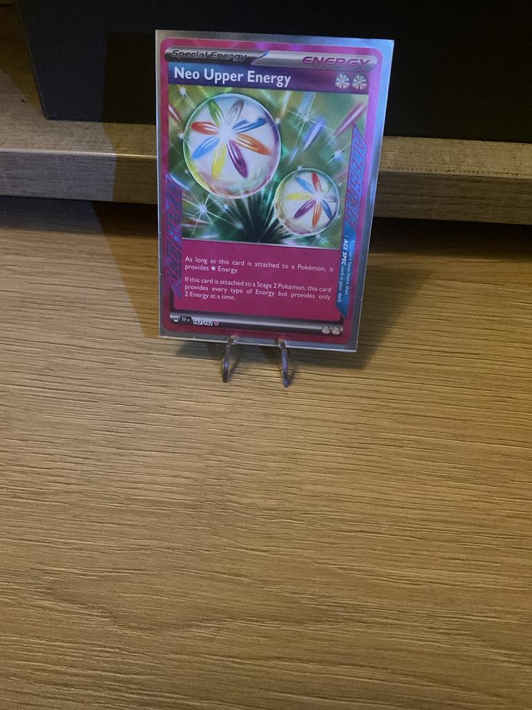 Neo Upper Energy - pokemon kaart, Ophalen of Verzenden, Nieuw, Losse kaart