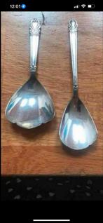 2x Gero 90 Verzilverde Suikerschep/Suikerlepel Jugendstil, Antiek en Kunst, Ophalen of Verzenden