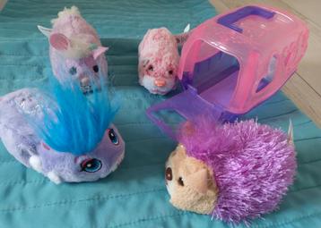 Furreal friends hamster konijn met reishokje beschikbaar voor biedingen