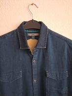 Cast Iron Blauw Overhemd - Maat L, Kleding | Heren, Overhemden, Blauw, Ophalen of Verzenden, Zo goed als nieuw, Halswijdte 41/42 (L)