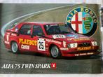 Originele Poster Alfa Romeo 75 Twin-Spark, Auto's, Ophalen of Verzenden, Zo goed als nieuw