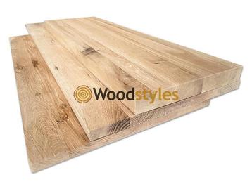 Massief eiken panelen | 18, 25, & 40 mm | Snelle levering! beschikbaar voor biedingen