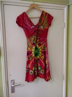 Desigual rood zomerjurk, maat S, Ophalen of Verzenden, Gedragen, Boven de knie, Rood