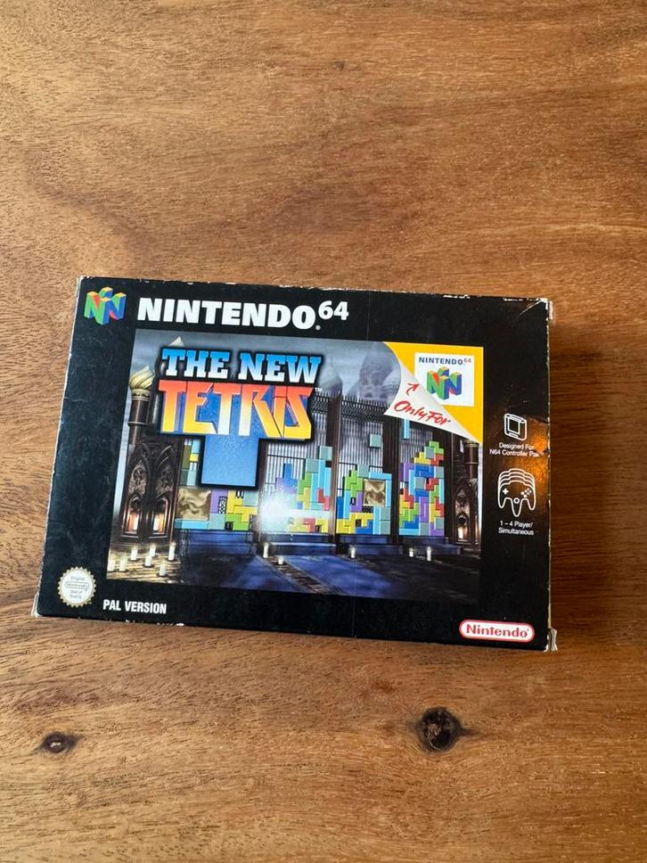 The New Tetris Nintendo 64, Spelcomputers en Games, Games | Nintendo 64, 1 speler, Vanaf 3 jaar, Ophalen of Verzenden