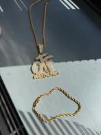 OTF Rope Chain & Rope Bracelet, Verzenden, Nieuw, Goud
