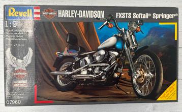 Revell 1:9 Harley Davidson motorfiets bouwdoos bouwpakket beschikbaar voor biedingen