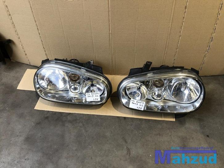 GOLF 4 koplamp rechts links, Auto-onderdelen, Verlichting, Volkswagen, Gebruikt, Ophalen of Verzenden