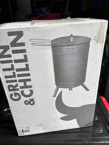 Gusta BBQ vuurton zwart 32xH50 cm nieuw in de doos! beschikbaar voor biedingen