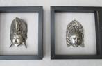 Balinees bruidspaar maskertjes, Antiek en Kunst, Ophalen