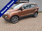 Ford EcoSport 1.5 Ti-VCT Titanium Automaat met slechts 72.11, Bruin, Leder en Stof, Origineel Nederlands, Bedrijf
