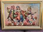 William moninet Clown schilderij, Antiek en Kunst, Kunst | Schilderijen | Modern, Ophalen of Verzenden