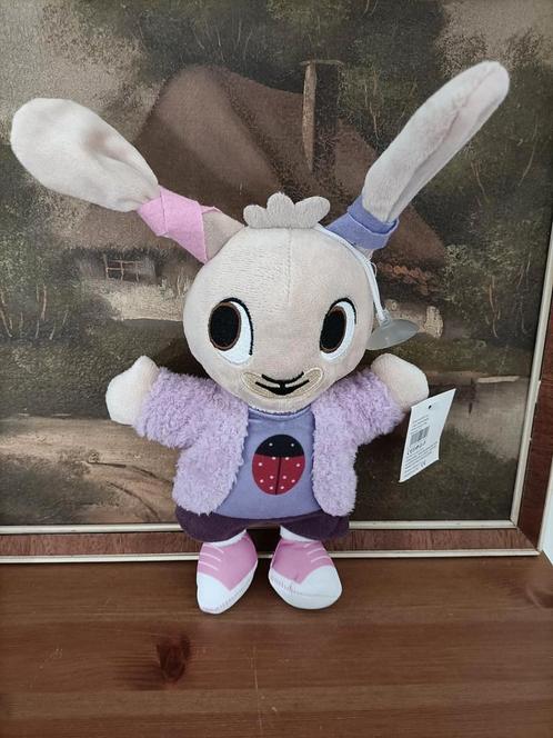 Coco het konijn van Bing knuffel met kaartje en zuignap, Kinderen en Baby's, Speelgoed | Knuffels en Pluche, Nieuw, Konijn, Ophalen of Verzenden