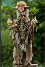 Opgezette “De Wachter” opgezet taxidermie taxidermy vos, Verzamelen, Dierenverzamelingen, Ophalen, Zo goed als nieuw, Wild dier