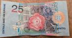 Surinaamse 25 Gulden Biljet – Verzamelbaar, Mooie Staat, Ophalen of Verzenden