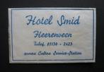 5234 Heerenveen-Hotel Smid (transparant) annex Caltex servic, Verzenden, Nederland