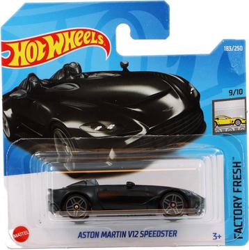 2022 Hot Wheels Aston Martin V12 Speedster (Mat Zwart) beschikbaar voor biedingen