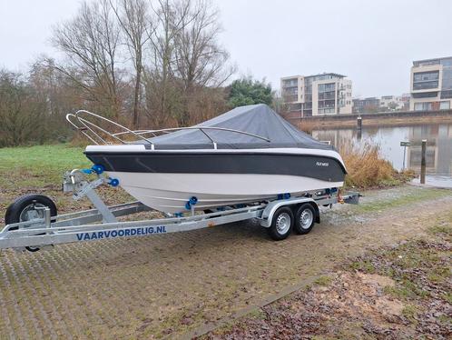 consoleboot – “Filix M555” –NIEUW! va €14.000,-, Watersport en Boten, Vis- en Consoleboten, Nieuw, 70 pk of meer, 3 tot 6 meter