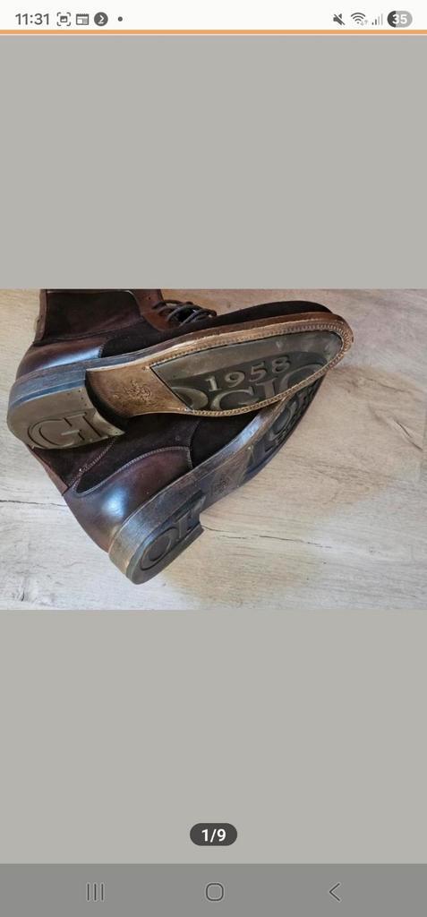Giorgio maat 42. Verkeren in absolute nieuwstaat., Kleding | Heren, Schoenen, Zo goed als nieuw, Boots, Bruin, Ophalen of Verzenden