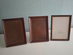 Vintage houten fotolijstjes, Audio, Tv en Foto, Fotografie | Fotolijsten, Ophalen of Verzenden, Gebruikt