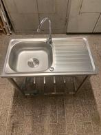 Nieuwe RVS (camping) - spoelblad - spoelbak - spoeltafel #3, Ophalen, Nieuw, Vrijstaand