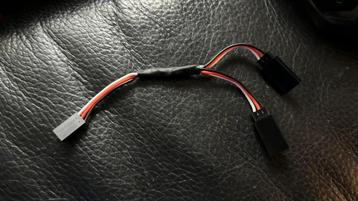 Y kabel servo ontvanger RC parallel Tamiya Wedico Traxxas beschikbaar voor biedingen