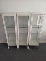 Zo goed als nieuwe vitrinekast wit Baggebo van IKEA, Huis en Inrichting, Kasten | Vitrinekasten, Minder dan 50 cm, Verzenden, 100 tot 150 cm