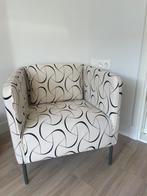 2x ikea ekero stoel / set met beige designhoes, Ophalen, Eenpersoons, Minder dan 75 cm, Zo goed als nieuw