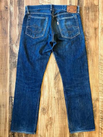 Dry Bones DP-580 Red-D W33/L30 Slim Selvedge jeans beschikbaar voor biedingen