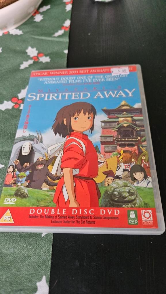 Spirited Away dubbel dvd editie  - Studio Ghibli Klassieker, Cd's en Dvd's, Cd's | Filmmuziek en Soundtracks, Gebruikt, Boxset
