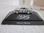 Herpa 1:87 Porsche Supercup 1995 Marco Werner in doos., Ophalen of Verzenden, Zo goed als nieuw, Auto, Herpa