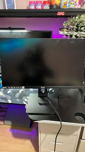 Iiyama monitor 75hz 24inch ingebouwde speakers beschikbaar voor biedingen