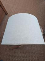 Naturel kegelvormig lampenkapje tafellamp, Huis en Inrichting, 25 tot 50 cm, Ophalen of Verzenden, Zo goed als nieuw, Crème