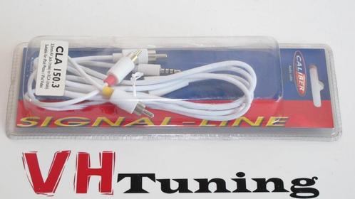 Caliber CLA 150.3 audiokabel 3,5MM jack to RCA male, Auto diversen, Tuning en Styling, Ophalen of Verzenden