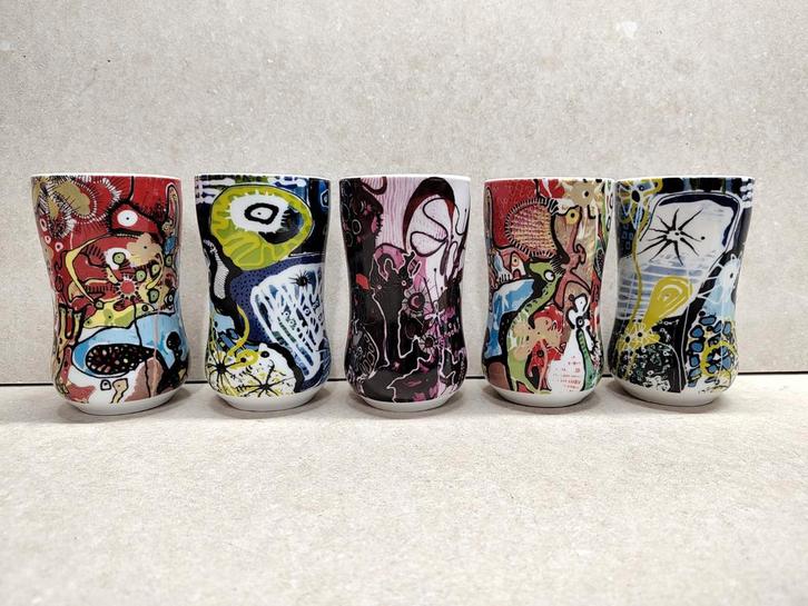 Mokken, Solveig Schultz, Antiek en Kunst, Antiek | Servies compleet, Ophalen