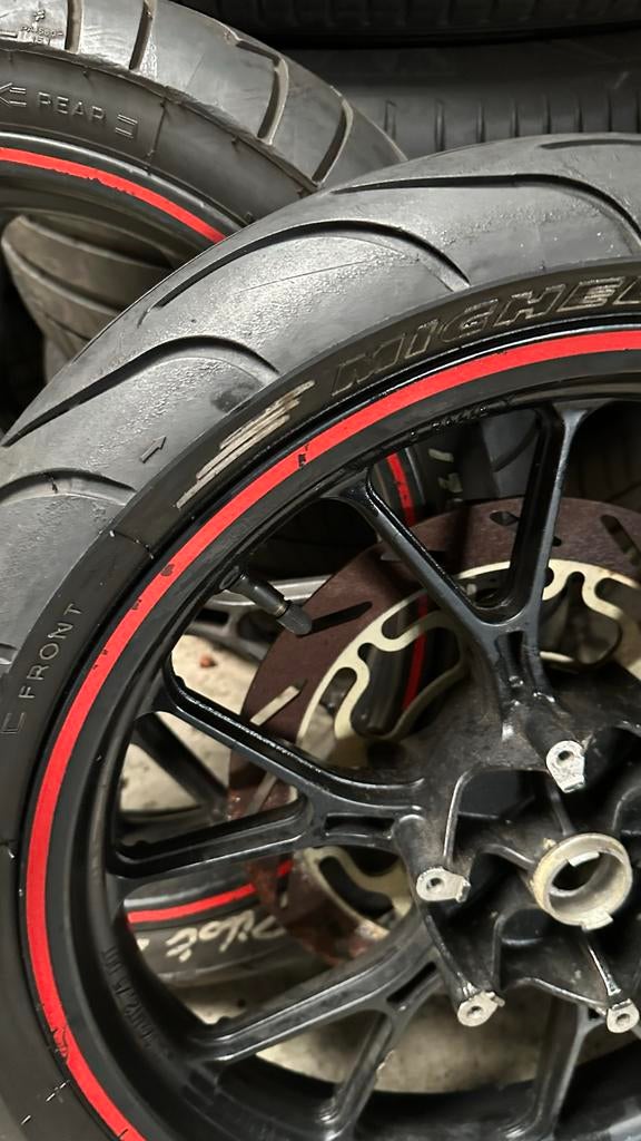 MV Agusta F3/Brutale 675/800 Band/Velg Set, Motoren, Onderdelen | Overige, Ophalen of Verzenden, Gebruikt
