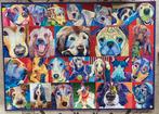 500 XL puzzel Ravensburger - Kleurrijke honden - compleet, Ophalen of Verzenden, 500 t/m 1500 stukjes, Gebruikt, Legpuzzel