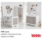 Complete babykamer twf lucca, Ophalen, Zo goed als nieuw, Jongetje of Meisje