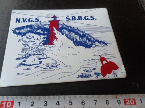 stickers N.V.G.S.  S.B.B.G.S., Verzamelen, Stickers, Zo goed als nieuw, Overige typen, Ophalen