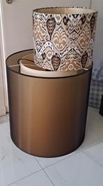 Lampenkappen x2, Ophalen, Crème, Rond, Zo goed als nieuw