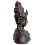 Bronzen buste van een bodhisattva, Ophalen of Verzenden, Gebruikt