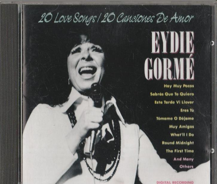 Cd Eydie Gormé – 20 Love Songs/ 20 Canciones De Amor, Cd's en Dvd's, Cd's | Jazz en Blues, Zo goed als nieuw, Jazz, 1980 tot heden