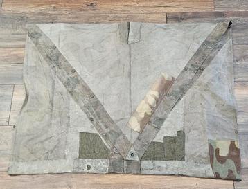 Originele Duitse ww2 zeltbahn, Italiaanse stof beschikbaar voor biedingen