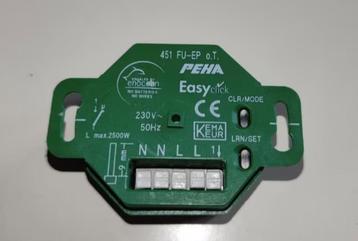 PEHA Easyclickpro inbouw ontvanger bidirectioneel 1 kanaals beschikbaar voor biedingen