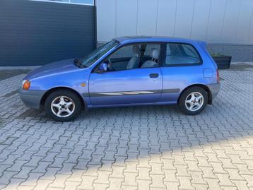 Toyota Starlet 1.3 16V 1998 Blauw beschikbaar voor biedingen