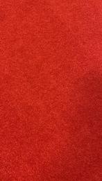 Tapijt rood velours #33#, Ophalen, Nieuw, 25 tot 50 m², Rood