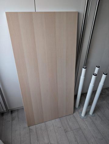 Ikea bureaublad en poten 