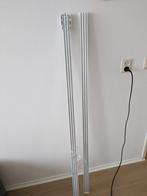 2x Ikea Vidga gordijnrail (3-rail), 100 tot 150 cm, Ophalen of Verzenden, Wit, Zo goed als nieuw