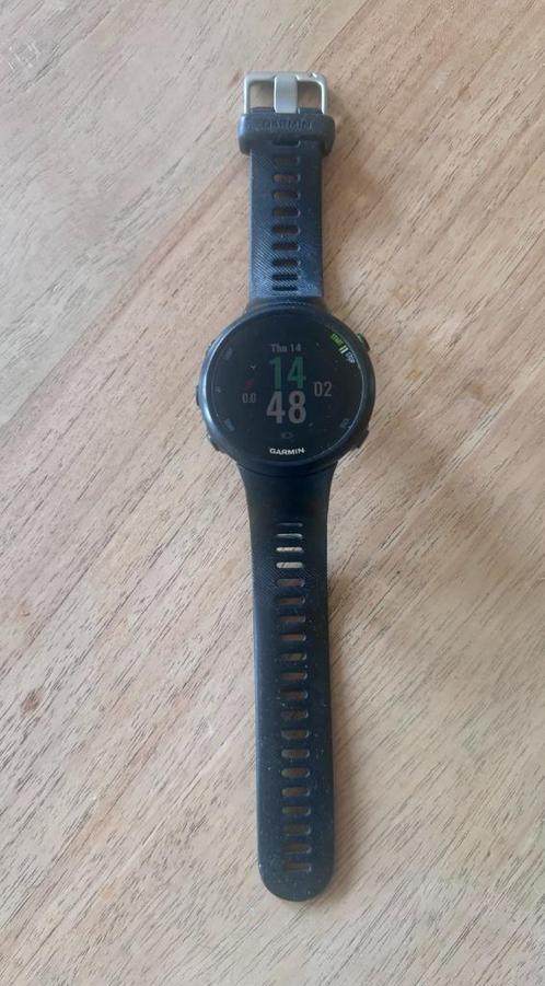 Garmin Forerunner 45S, Sieraden, Tassen en Uiterlijk, Sporthorloges, Gebruikt, iOS, Zwart, Afstand, Calorieverbanding, Conditie